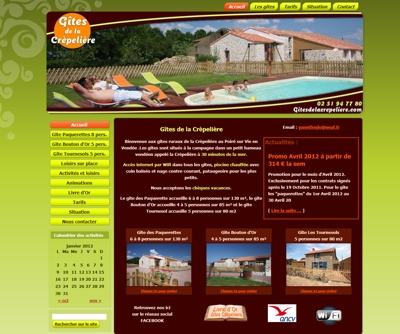 Gitesdelacrepeliere.com