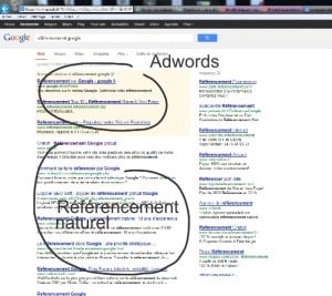 Référencement sur google